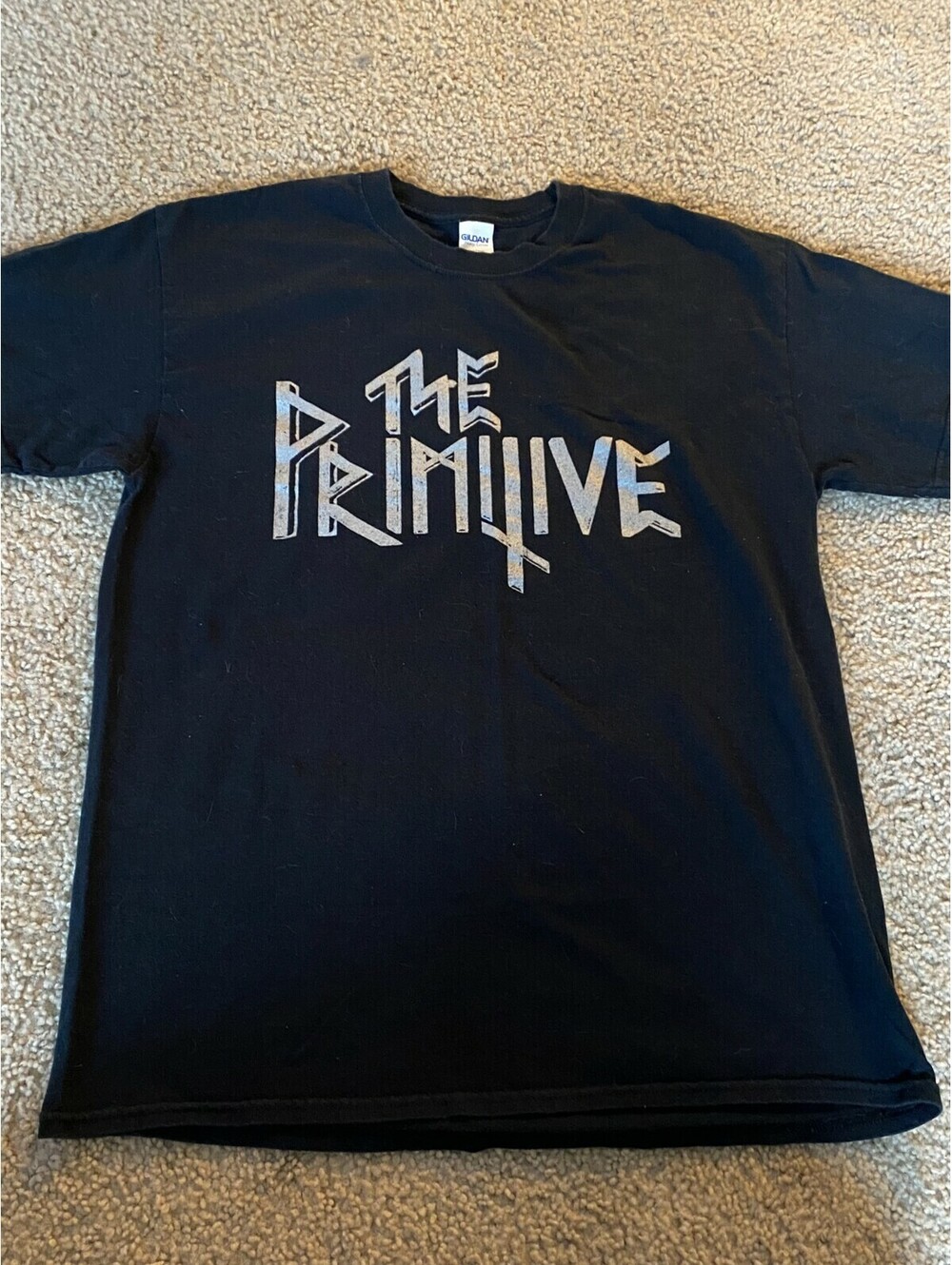 THE PRIMITIVE t-shirt - SIZE L - indie DEATH METAL - incantation goreaphobia